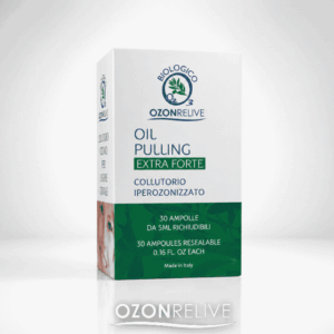 Oil pulling ozono